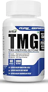 NutriJa-TRIMETHYLGLYCINE (TMG) 1000MG - 60 Capsules