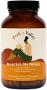 Peak + Valley Nootropic Brain Support Supplement for Memory & Focus with Lion's Mane Mushroom & Ashwagandha - 60 Ct Adaptogen Capsules - Yetişkinler/Kateörler - Bilişsel, Beyin Fog, Enerji Formülü