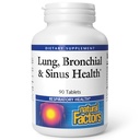 Doğal Faktörler Lung, Bronchial & Sinus Health - Respiratory Health Supplement - Supports Lung & Sinus Health - Supports Health Lung Tound & Mucus Consistency - 90 Tablet (90 Hizmet)