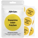 Dopamine Patches for Sustained Focus & Drive - Support Enthusiasm, Clarity & Balanced Energy (30 Patches)