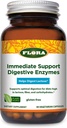 Udo'nun Seçimi Flora - Immediate Support Digestive Enzymes - Destekler Lactose Digestion, Bloating, Heartburn & Gas - Contains 7 Enzymes - Gluten-Free - 90 Vegetarian Capsules