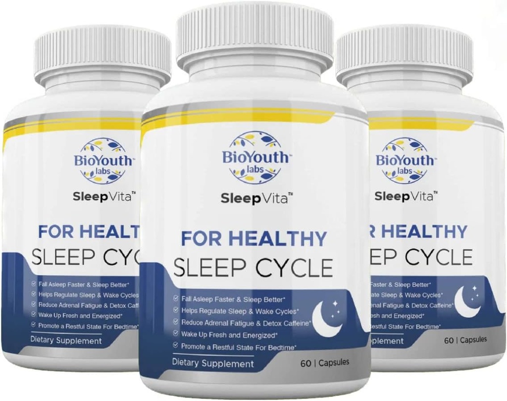 SleepVitaTM φυσικό συμπλήρωμα ύπνου