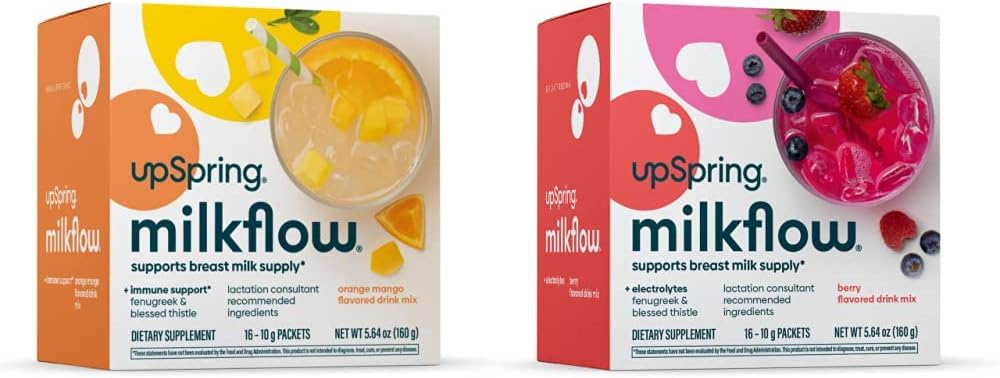 Süt akışı Elektrolyte Emzirme Tamamı Fenugreek ile Mix ve Orange Mango Flavor | Lactation Supplement to Trust Supply & Restore Elektrolytes*