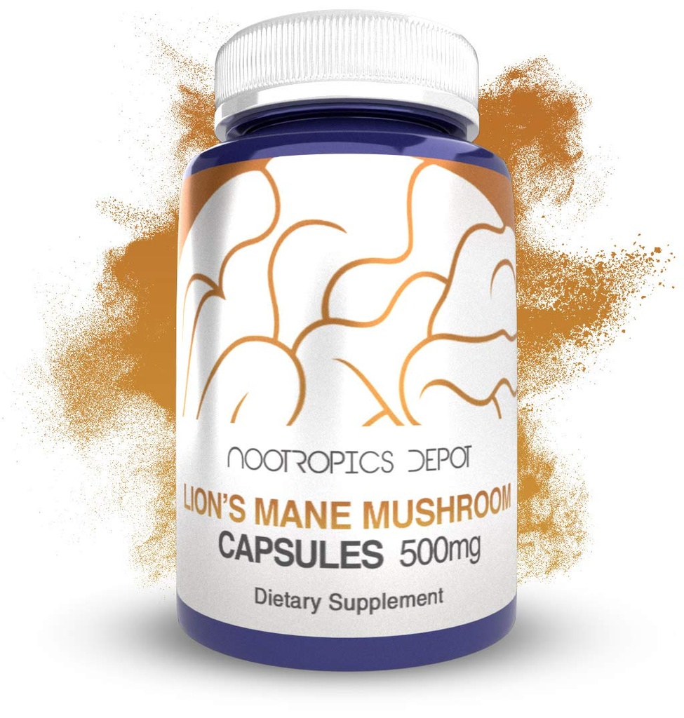 Nootropics Depot Lions Mane Mushroom Capses 