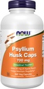 Şimdi Gıdalar Tamamlar, Psyllium Husk Caps 700 mg ile Apple Pectin, Intestinal Health*, 360 Veg Capsules