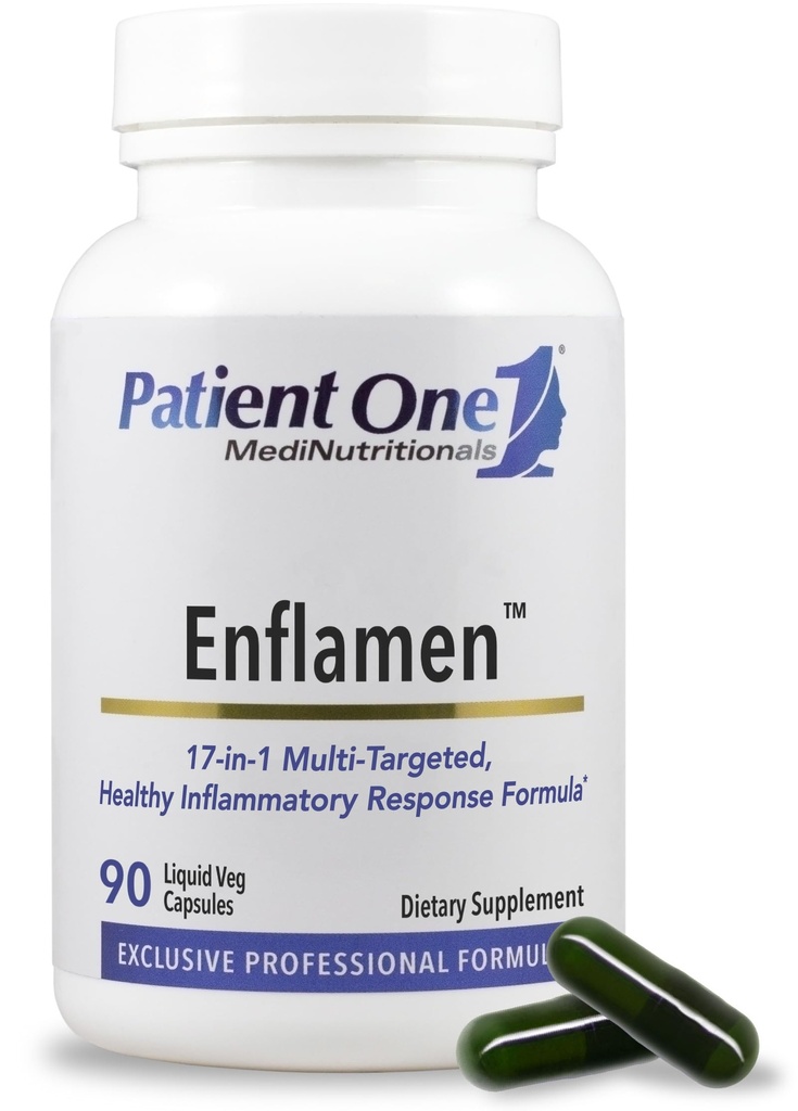 Hasta One Enflamen | Sağlıklı Inflammatory Response ve Ortak Comfort* | Turmeric, Ginger, Capsicum ve More | 90 Capsules