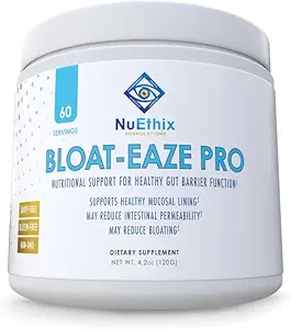 NuEthix Formulations Bloat Eaze υπέρ υποστήριξη για το συμπλήρωμα διατροφής λειτουργία φραγμών, 60 υπηρεσίες