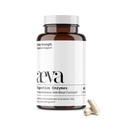 Aeva Digestive Enzymes – Anti-Bloat & Gas Relief for Dairy, Gluten, Protein & Fat – Broad-Spectrum Enzyme Formula with Single Capsule Convenience – Made in California & Functional Medicine Backed