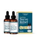 Frankincense & Myrrh Neuropathy Nerve Pain Relief Rubbing Oil, Soothing Relief for Hands Feet, Burning, Tingling, Numbness, Pins & Needles, Safe for Diabetics, Menthol + 9 Essential Oils, 2 Pack, 2oz