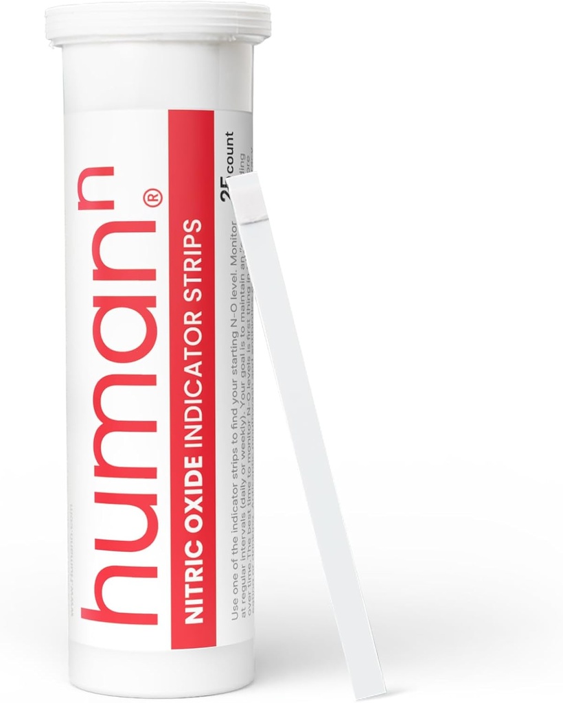 humanN - Nitric Oxide I Indicator Strips - Test salivary Nitrite Levels - 1 Tube of 25 Strips