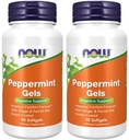 Şimdi Gıdalar Peppermint Gels ile Ginger & Fennel Oils, 90 Softgels (Pack of 2)
