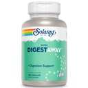 SOLARAY Super Digestaway Digestive Enzymes - Pancreatin, Papain, Ginger, Pepsin, Betaine HCl, Aloe Vera ve More - Digestion & Nutrient Abxia Support - Lab TY - 180 VegCaps