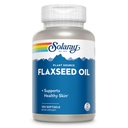 SOLARAY Flaxseed Oil 3000 mg with Omega 3 6 9, Flax Tohum Yumuşakgels for Skin Health, Triple Omega Supplement, Non-GMO, Gluten Free, Lab TY - 60 Günlük Garanti - 33 Hizmet, 100 Softgels