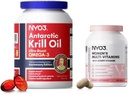 NYO3 Krill Oil Omega 3 ve Kadınlar için Multivitamin, 2 Pack