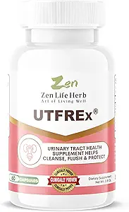 ZEN LIFE HERB UTFREx - Hızlı Yasası - Sağlıklı Immune ve Urinary System, No Vitamins, Minerals, Prebiyotiks, Sugar, Plant-Based Supplement (60 Capsules)
