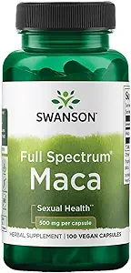 Swanson Maca 500 Milligram 100 Capsules