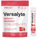 PEScience Versalyte Electrolyte Hydration Packets, Sugar Free Electrolyte Powder with Magnesium, Taurine, Antioxidants, Trace Minerals, Low Sodium - Watermelon Candy, 30 Servings