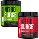 Jacked Factory Nitrosurge Pre-Workout in Grape & Fruit Punch Nitrosurge Ked Termogenic Pre-Workout for Men & Women