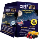Dr. Price's Vitamins Natural Sleep Aid - Sleep Supplement - Melatonin for Sleep - 30 Packets - Sleep Aids Yetişkinler, Tryptophan, Calming Magnezyum Toz, Drowsy Sleep Support