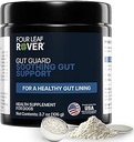 Four Leaf Rover Gut Guard - Dog Probiyotiks, Prebiyotiks, and Organic Herbs for Gut Health and Immune Support - Veterinarian Formulated - 30 Day Large Dog Supply