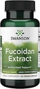 Swanson maksimum Güçlü Fucoidan Ekstraksiyon - Herbal Supplement Immune System Function - Natural Formula Supporting General Health - (60 Veggie Capsules, 500 mg Her)