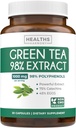 EGCG Green Tea Extract Capsules - Super High Potency Green Tea Pills Antioxidant Rich Formula Packed with Polyphenols Catechins & EGCG - 500mg Per Capsule - Non-GMO & Made in the USA (Trial Size)