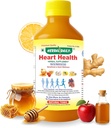 Kalp Sağlığı 400 ml Diyetsel Tamam - Kalp Sağlığı ve Aşağı Kolesterol - Apple Cider Vinegar (ACV), Garlic Suyu, Ginger, Lemon ve Honey - 1 Şişe