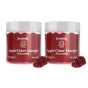 Droppels Apple Cider Vinegar Gummies 1000 mg with Beet Root & Pomegranate | Non-GMO, Vegan-Friendly, Gluten Free | Supports Digestion, Metabolism, Energy & Immune Health | Raspberry Flavor Flavor Flavor