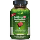 Irwin Naturals Quick Energy RED Liquid-Gel Multi with Nitrik Oksit - 72 Sıvı Yumuşakgels - Nitrik Çimento Sistemleri, Turmeric, Brown Kelp, Maca & Beet Root