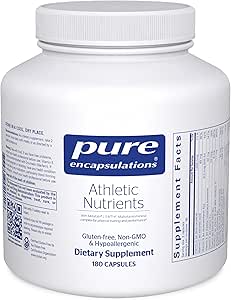 Pure Encapsulations Athletic Nutrients | Egzersiz Performansı ve Eğitim için Multivitamin/Mineral Kompleksi* | 120 Capsules