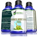 Bestmade Natural Products Turbo Arnica 200C - Ολοκληρωμένες συστοιχίες Arnica για την αποκατάσταση των μυών, ανακούφιση από τη λύπη, και ολιστική υποστήριξη ευεξίας, 350 pellets