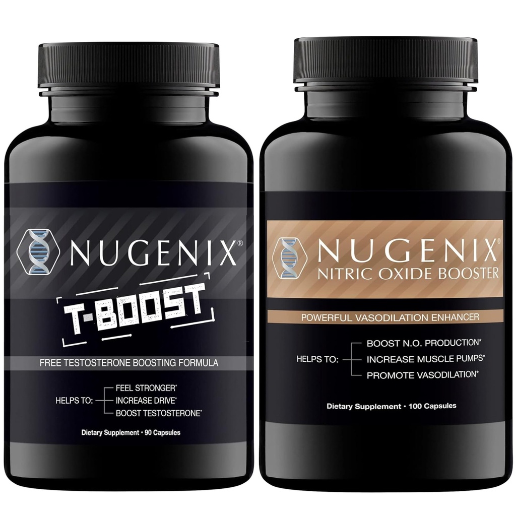 Nugenix Nitric Hoffman ve T-Boost Erkekler için ücretsiz testosteron ATM