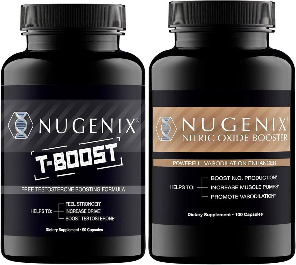 Nugenix Nitric Oxide Booster και T-Boost δωρεάν Testosterone Booster για τους άνδρες
