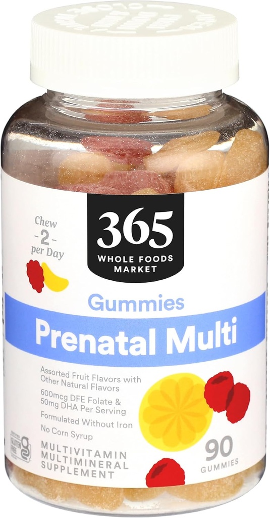 365 από Whole Foods Market, Προγεννητική Gummy, 90 Count