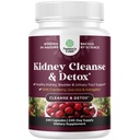 Advanced Kidney Support Supplement - Kidney Cleanse Detox & Repair Cranberry Extract Capsules with Uva Ursi, Stinging Nettle & Astragalus for Kidney Health - Urinary Tract Health - 240 Count