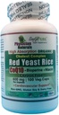 Organik Red Yeast Rice w CoEnzyme Q10 ve Piperine 600 mg Yüksek Abpsiyon 100 Veg Caps 1200 mg per hizmet başına hizmet ediyor