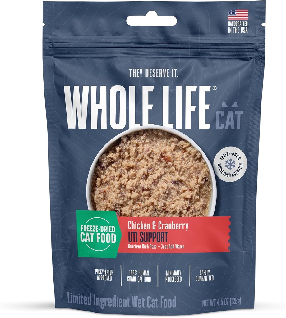 Tüm Life Cat Urinary Supplement, Feline UTI Remedy & Prevention, Urinary Tract Enfeksiyon Tedavisi - Cats için Doğal Cranberry, Probiyotik for Health & Digestive Support - 30-Day Supply