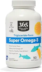 365 από Whole Foods Market, Super Omega 3, 90 Count