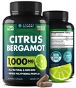 Citrus Bergamot Extract 1000mg - Citrus Bergamot συμπλήρωμα για την καρδιά, υποστήριξη ανοσοποιητικού συστήματος, και υγιή γήρανση - καθαρό, Vegan Bergamots κάψουλες