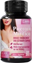Pueraria Mirifica Capsules 2000 mg Daily - Kadın ve Erkekler için Emsel Tamamlama Pills ve Estrogen Supplement, Kadın ve Transgender için Kadın Pilleri - Meme Büyüsü