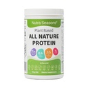 Nutra Seasons’ Plant Based All Nature Protein Powder with Mushroom Blend, Superfood Blend, Prebiotic & Probiotic Blend, Vitamin B12, and Iodide, Tasty and Great for Energy, Gut Health, Daily Vitality