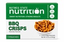 Nutmeg State Nutrition - High Protein Crisps, Protein Chips, 15g Protein, 150 Calories, 2g Sugar, Diet Snacks, Keto, 7 Servings Per Box (1 Box, Barbecue)