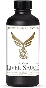 Quicksilver Scientific Liver Sauce - Liposomal Liver Detox with DIM, Quercetin, Lipoic Acid, Milk Thistle and Dandelion Root Supplement - Supports Bile & Toxin Momentum (100 ml / 3.38 oz)