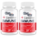 Liposomal Immune Support Supplement for Yetişkinler, Kompleks with L-Lysine 1.500 mg, Vitaminler, Mineraller & Herbal Türleri, Erkekler ve Kadınlar için Kapsamlı Günlük Sağlık Toplantısı - 240 Capsules