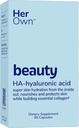 Kendi Beauty Hyaluronic Acid Capsules, Skin Hydration, Nourishes and protects Skin, Essential Collagen, Hyaluronic Acid, Supports Beautiful Skin, çinko, Magnezyum, C, 60 Count