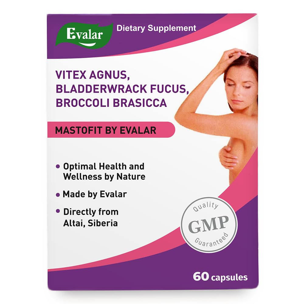 Evalar Vitex Chaste Tree Bladderwrack Fucus Extract Herb Mastofit 100 Tab