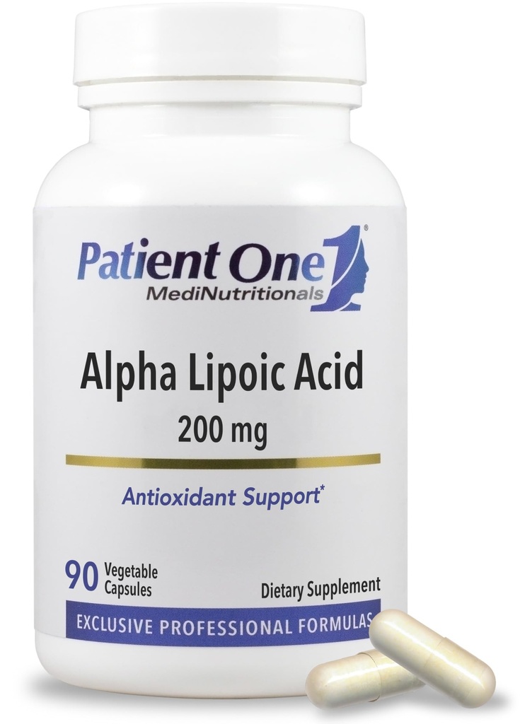 Aσθενές Ένα Άλφα Λιποϊκό Οξύ (ALA) 200 mg 