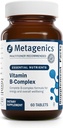 Metagenics Vitamin B-Complex - Aktif B6 & B12 Vitaminleri Folate ile Destek - Enerji Metabolism, Stres Yanıtı, Homocysteine Balance & Nervous System Health - Vegetarian & Gluten-Free - 60 Tabletler