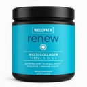 WellPath Renew Multi Collagen protein Toz for Women | Saç, Nails, Skin | Hydrolyzed Grass-Fed Bovine, Marine, & Chicken Sources Collagen Peptides | Tip I, II, III, V, X | 11 oz | 40 Hizmet
