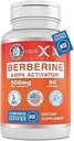Genx Formulas Berberine HCl 500 mg (90 Capsules) - NSF Güvenlik, Kalite ve Etiket Hassasiyeti için Onaylandı - Immune Health - Non-GMO, Gluten Free, Vegetarian